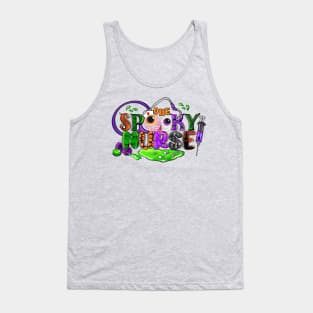 One spooky Nurse Halloween Design Tank Top